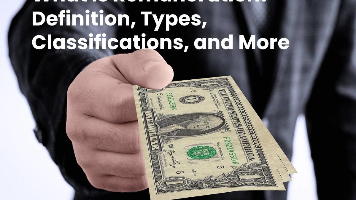 What Is Remuneration Definition Types Classifications And More